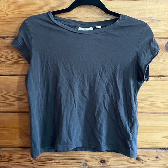 Cheap Monday Grey High Neck Classic T Shirt Size: XS - Picture 1 of 6